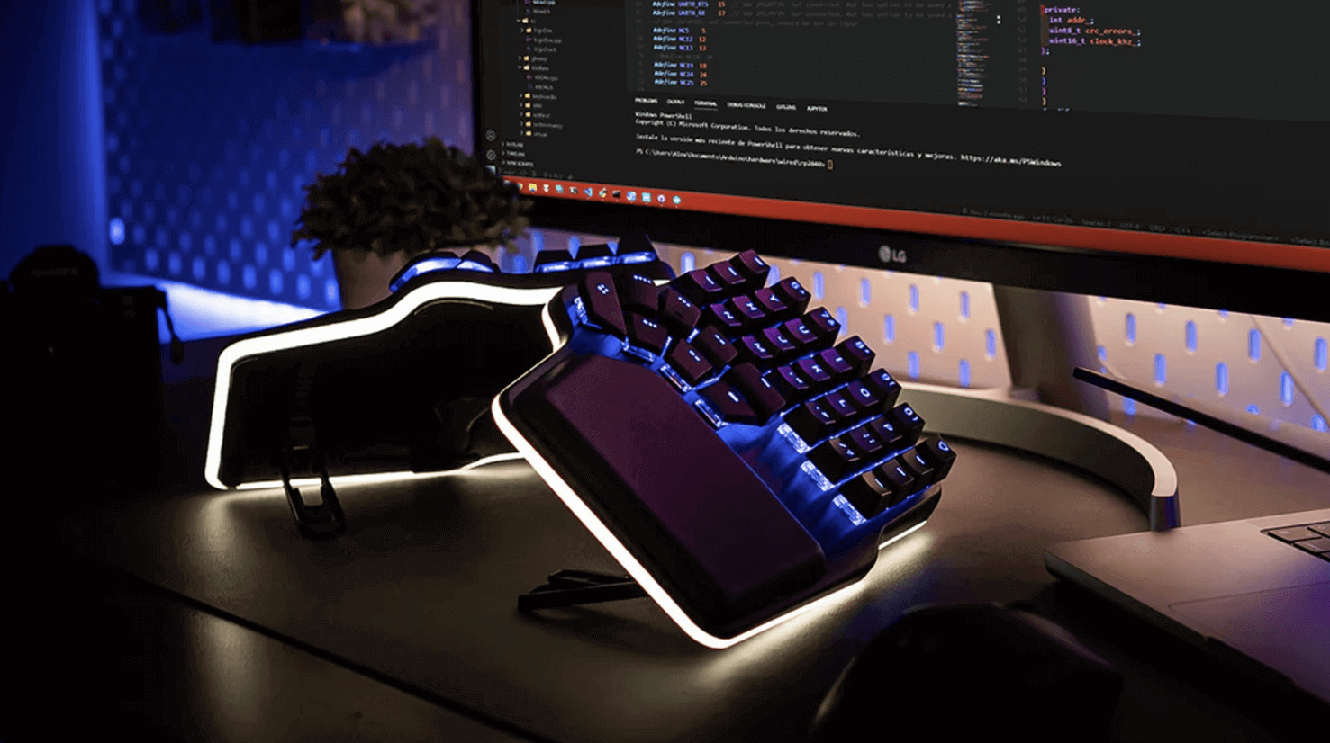 Dygma ergonomic split keyboard